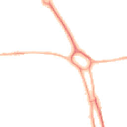 Night-time road noise heatmap for TF1 2NY