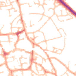 Daytime road noise heatmap for TF1 3AT