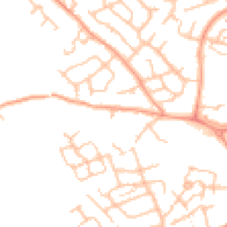 Daytime road noise heatmap for TF1 3DT