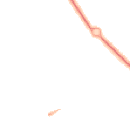 Night-time road noise heatmap for TF1 3DU