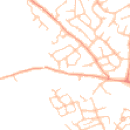 Daytime road noise heatmap for TF1 3NQ