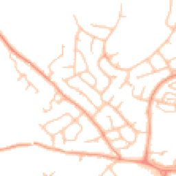 Daytime road noise heatmap for TF1 3PA