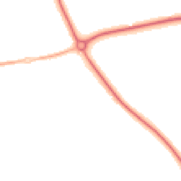 Night-time road noise heatmap for TF1 3QW