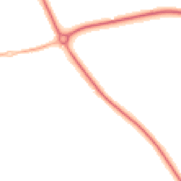 Night-time road noise heatmap for TF1 3QZ
