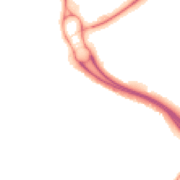 Night-time road noise heatmap for TF1 5DP