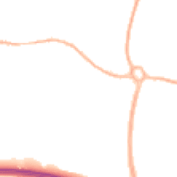 Night-time road noise heatmap for TF1 5EE