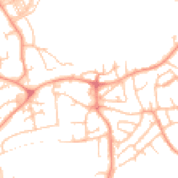 Daytime road noise heatmap for TF1 5FS