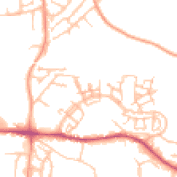 Daytime road noise heatmap for TF1 5GB