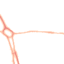 Night-time road noise heatmap for TF1 5GF