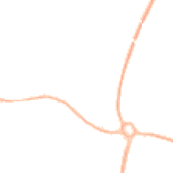 Night-time road noise heatmap for TF1 5GT