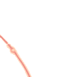 Night-time road noise heatmap for TF1 5JP