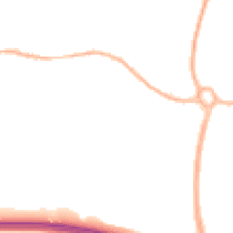 Night-time road noise heatmap for TF1 5JZ