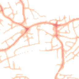 Daytime road noise heatmap for TF1 5NH