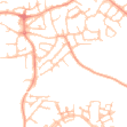 Daytime road noise heatmap for TF1 5SD