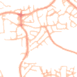 Daytime road noise heatmap for TF1 5SH