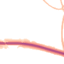 Night-time road noise heatmap for TF1 5TD