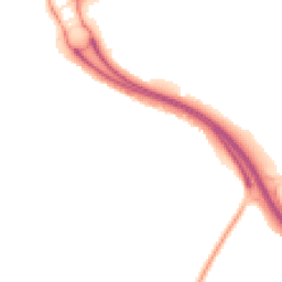 Night-time road noise heatmap for TF1 5TE