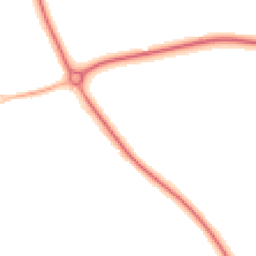 Night-time road noise heatmap for TF1 6BH