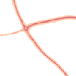 Night-time road noise heatmap for TF1 6BJ