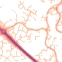 Daytime road noise heatmap for TF1 6FN