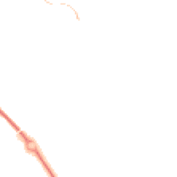 Night-time road noise heatmap for TF1 6LW