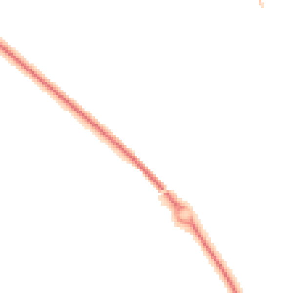 Night-time road noise heatmap for TF1 6UF