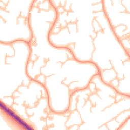 Daytime road noise heatmap for TF1 6UY