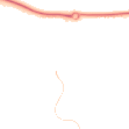 Night-time road noise heatmap for TF1 6XA