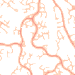 Daytime road noise heatmap for TF1 6XR