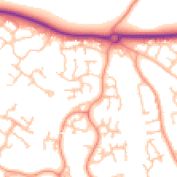 Daytime road noise heatmap for TF1 6YA