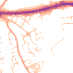 Daytime road noise heatmap for TF1 6ZT
