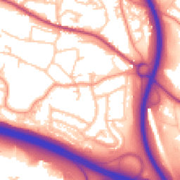 Daytime road noise heatmap for TF2 0AR