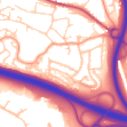 Daytime road noise heatmap for TF2 0AT