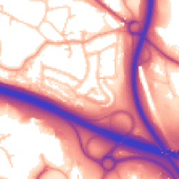 Daytime road noise heatmap for TF2 0BB