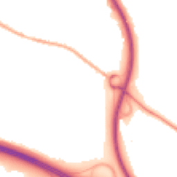 Night-time road noise heatmap for TF2 0BE