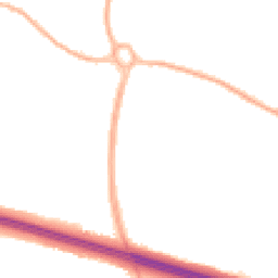 Night-time road noise heatmap for TF2 0DS