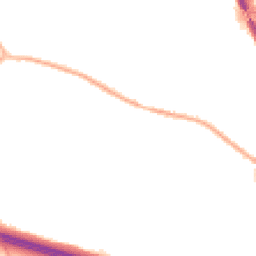 Night-time road noise heatmap for TF2 0DX