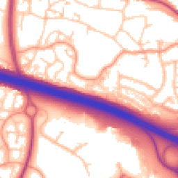 Daytime road noise heatmap for TF2 0ER