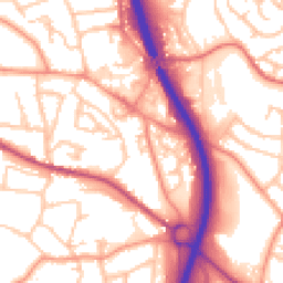 Daytime road noise heatmap for TF2 6AD
