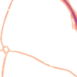 Night-time road noise heatmap for TF2 6AL