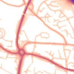 Daytime road noise heatmap for TF2 6AR