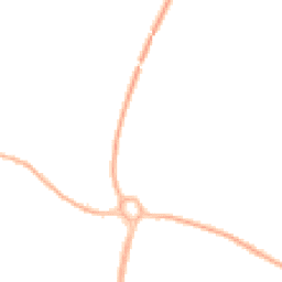 Night-time road noise heatmap for TF2 6AY