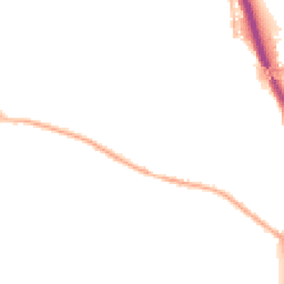 Night-time road noise heatmap for TF2 6BJ