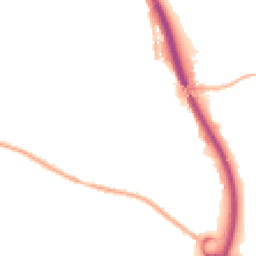 Night-time road noise heatmap for TF2 6DG