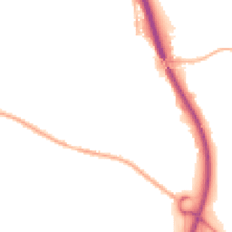 Night-time road noise heatmap for TF2 6DT