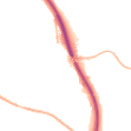 Night-time road noise heatmap for TF2 6DU