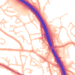 Daytime road noise heatmap for TF2 6ET