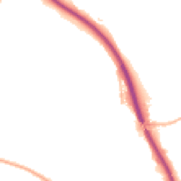 Night-time road noise heatmap for TF2 6EW