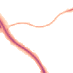 Night-time road noise heatmap for TF2 6FB