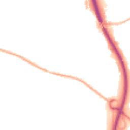 Night-time road noise heatmap for TF2 6FD